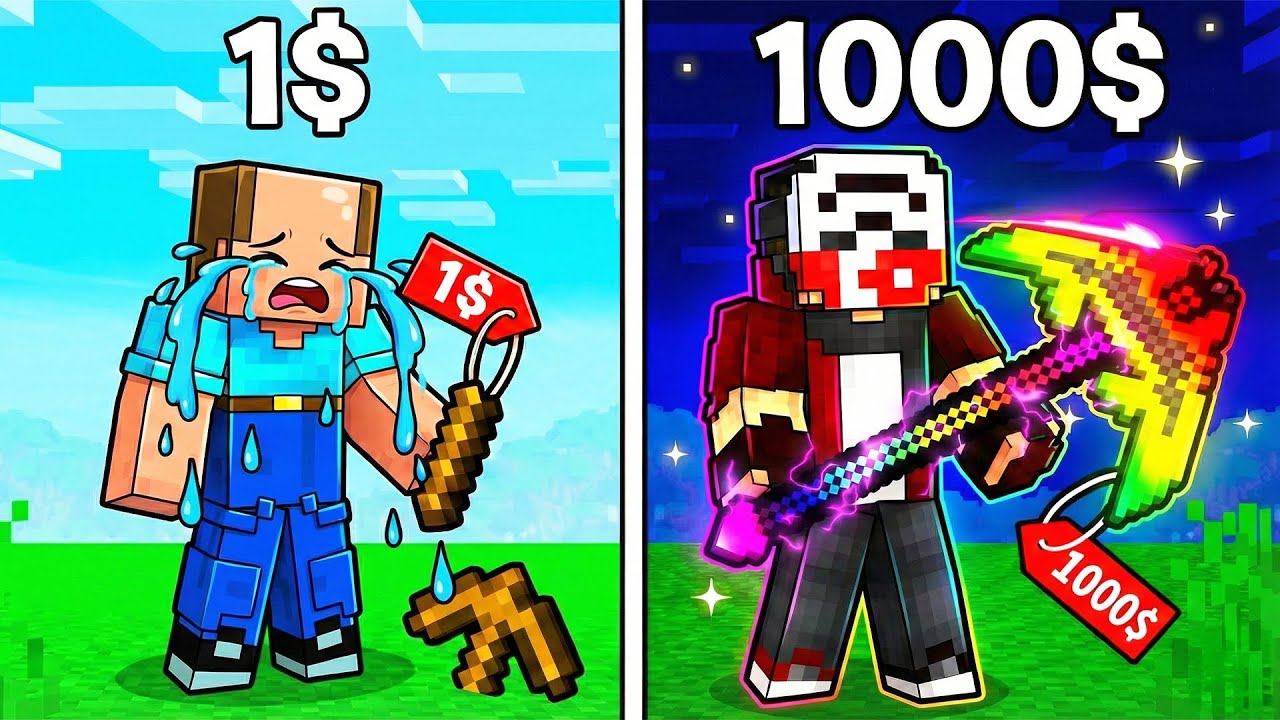 Kazma = 1000$ - Minecraft