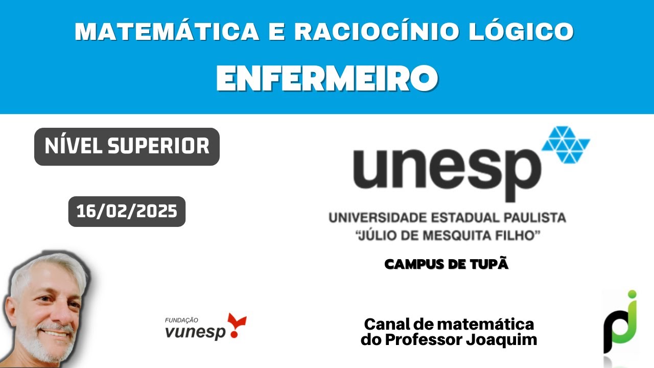 UNESP 2025 - NÍVEL SUPERIOR (CAMPUS TUPÃ)