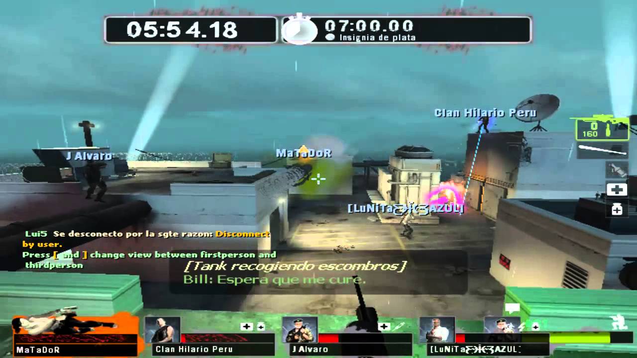 Left 4 Dead 2 Super Tank Only : Azotea - No Mercy Part 1