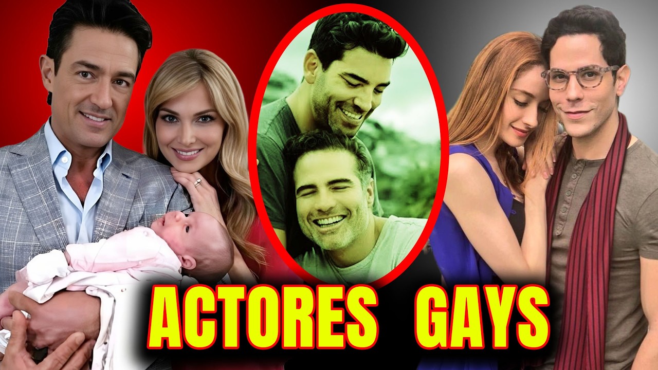 12 Actores de Telenovela Que Dejaron a Su Mujer Por Un Hombre (Impactante) | Antes y Después 2026