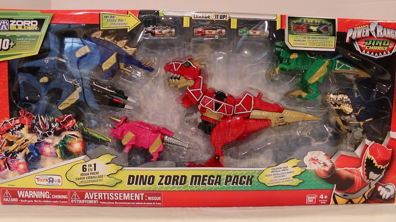 Dino Zord Mega Pack Review [Power Rangers Dino Charge]