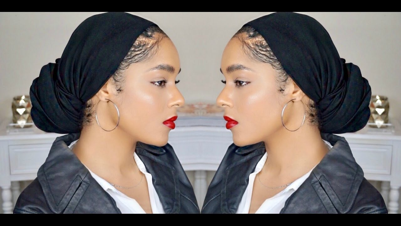 HOW TO: Turban Tutorial (Low Bun)