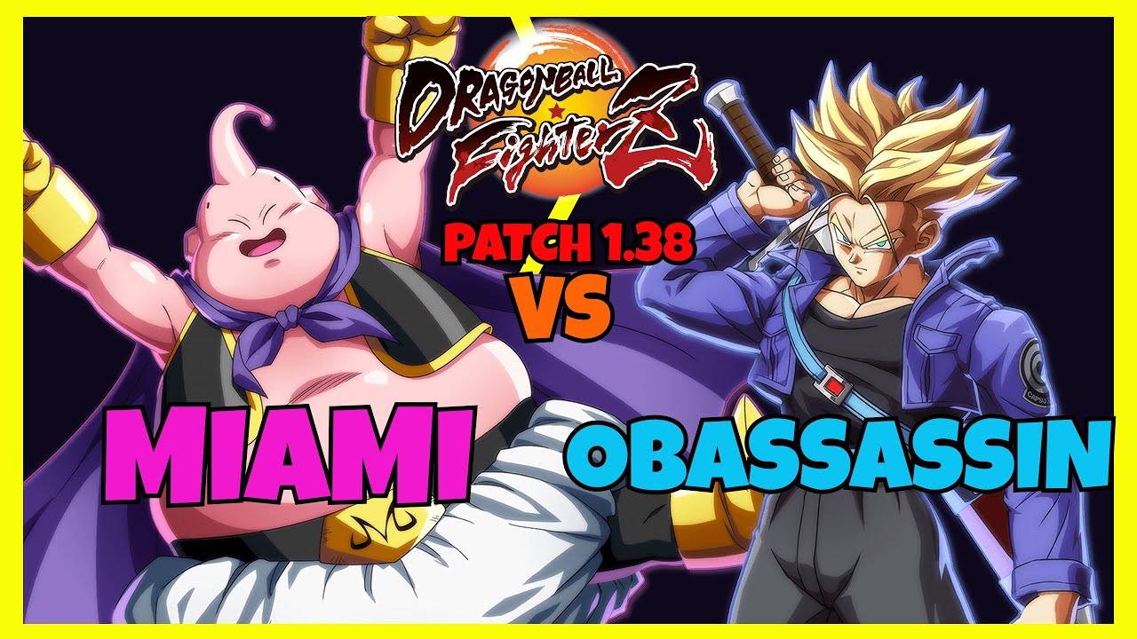 DBFZ - MIAMI vs OBASSASSIN gameplays (Jiren, Majin Buu, Janemba vs Teen Gohan, Hit, Trunks)