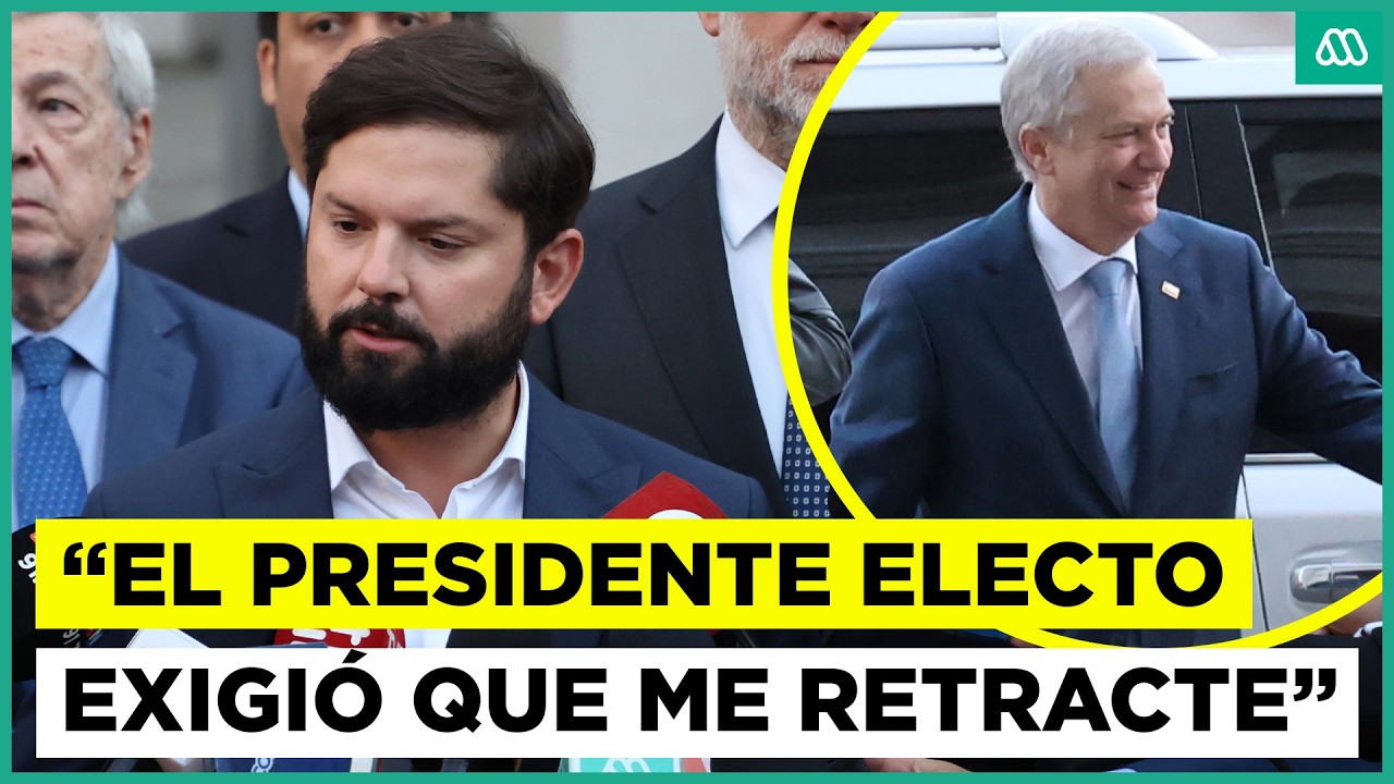 Reunión entre Boric y Kast duró 22 minutos por polémica de 'cable chino': 
