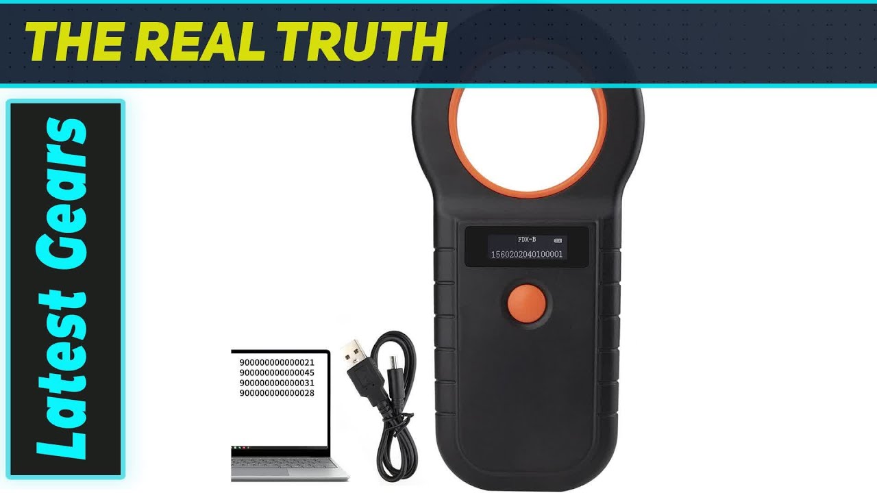 Best Pet Microchip Scanner FDX-B/EMID Reader for Dogs, Cats & Small Animals