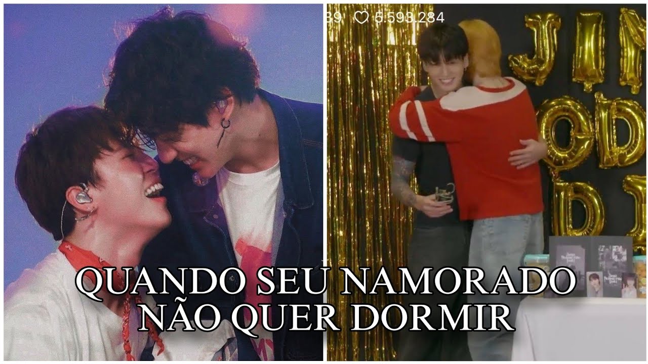 LIGAÇÃO JIKOOK — Quando seu namorado não quer dormir