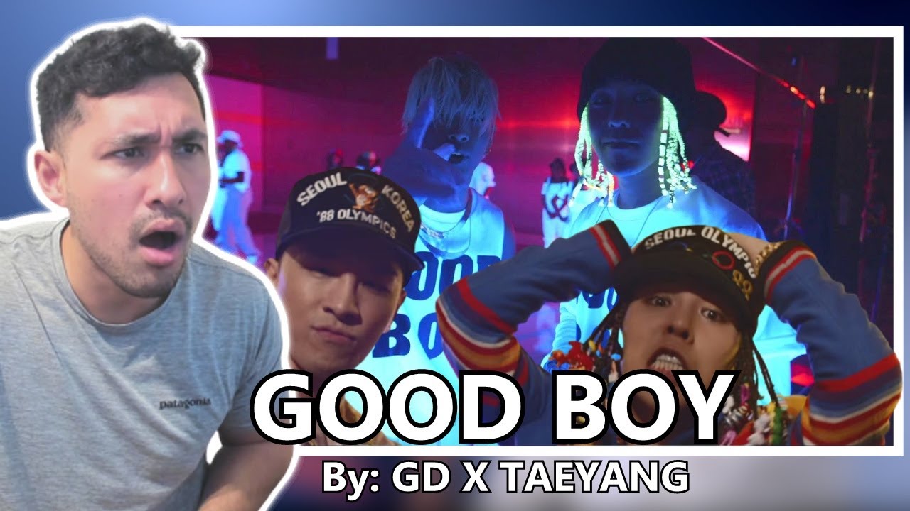 two LEGENDS in one M/V? WOW | GD X TAEYANG - GOOD BOY M/V | REACTION!