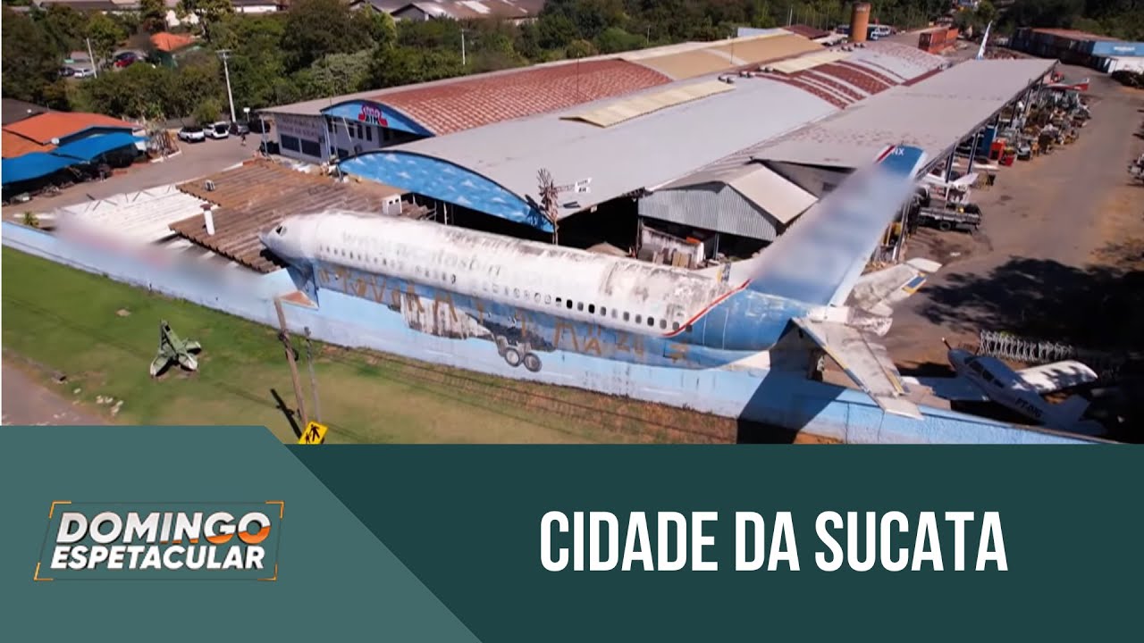 Achamos no Brasil: Conheça a cidade da sucata criada por empresário no interior de São Paulo