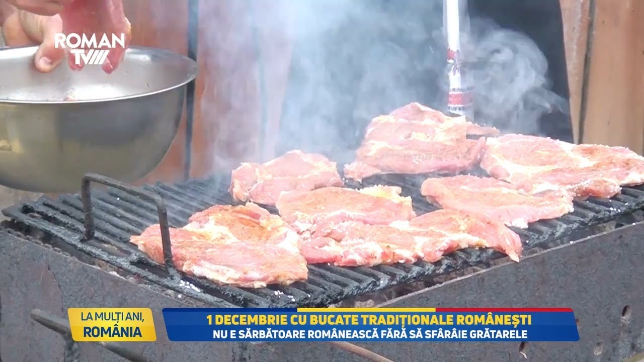 1 Decembrie cu bucate tradiționale românești