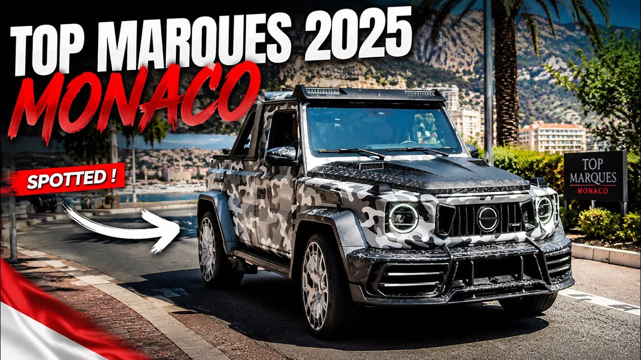 Monaco Top Marques Carspotting: Insane Mansory Gronos Pick Up Evo S Steals the Show! #carspotting 