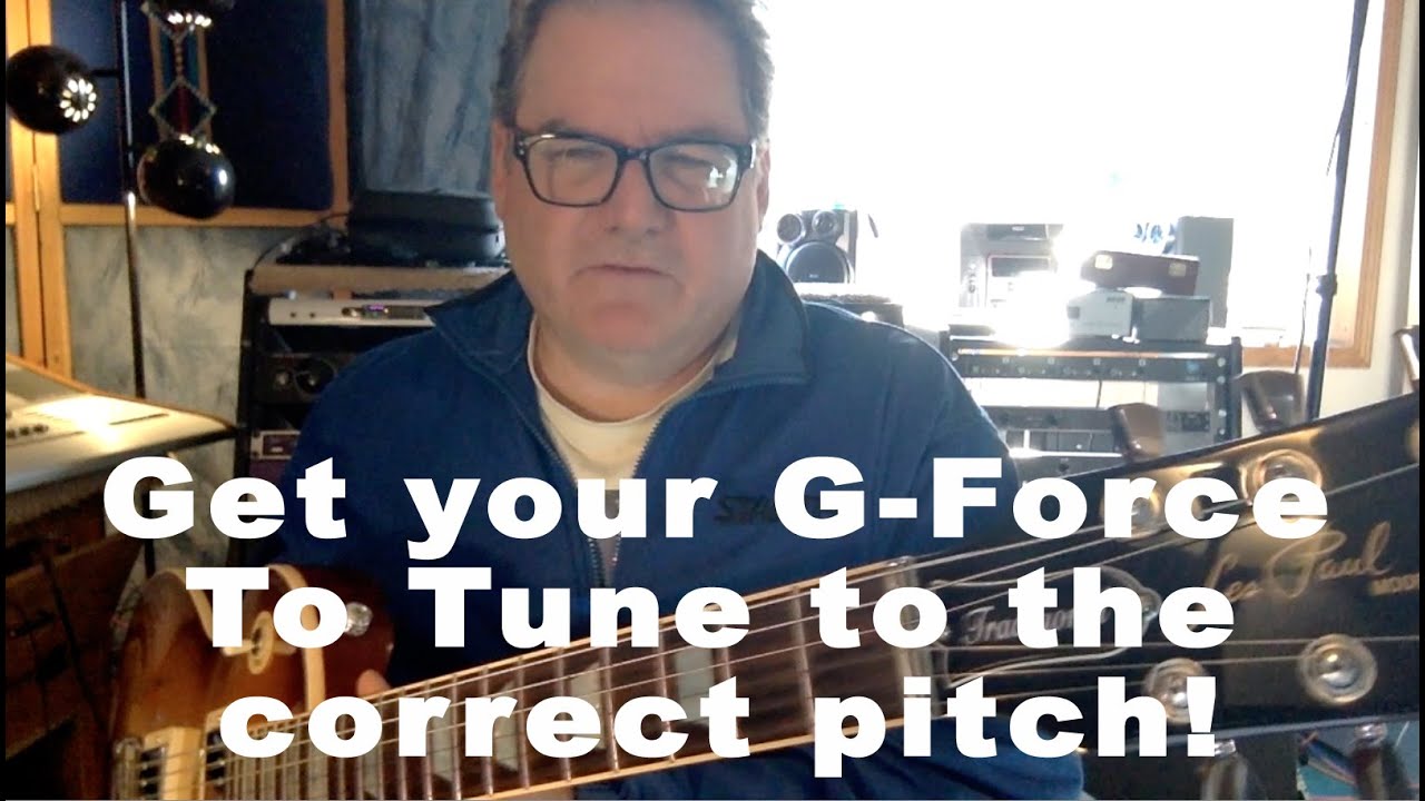 Getting your Gibson G-Force Exactly In Tune