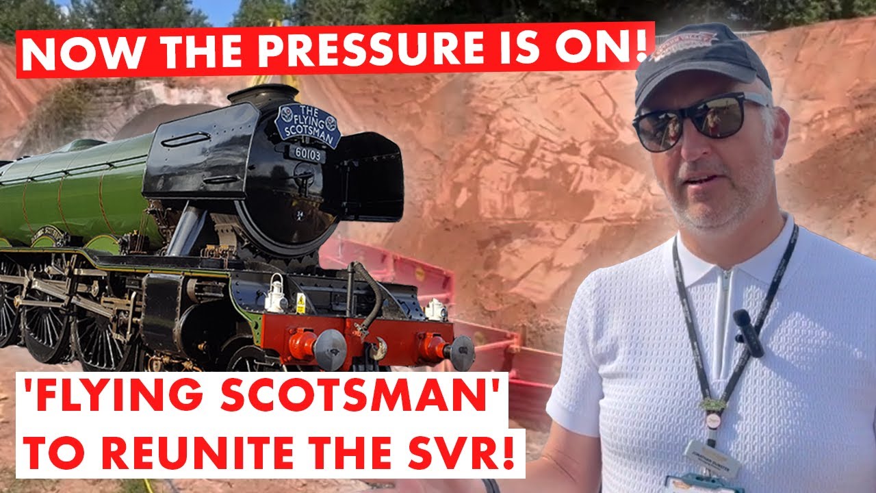 Now the pressure is on! 'Flying Scotsman to reunite the SVR!