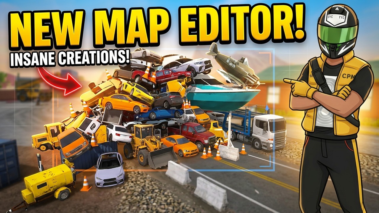 I Tested the NEW MAP EDITOR in Car Parking Multiplayer New update 4.9.8.2