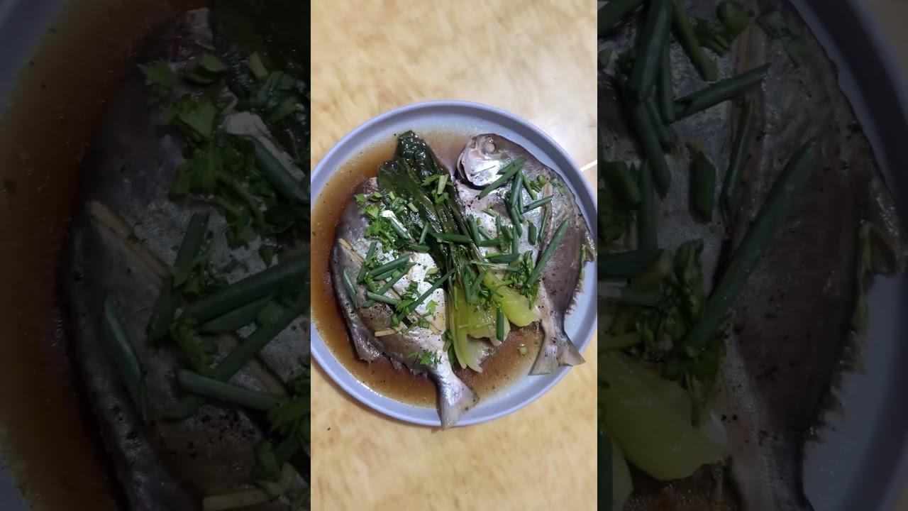 Steamed pompano request again 