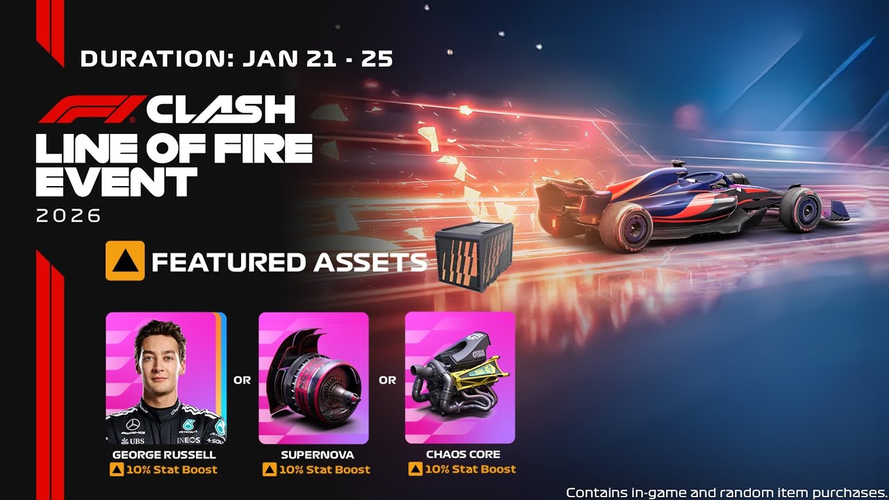 F1 Clash Line of Fire GP Opening Round Race 6