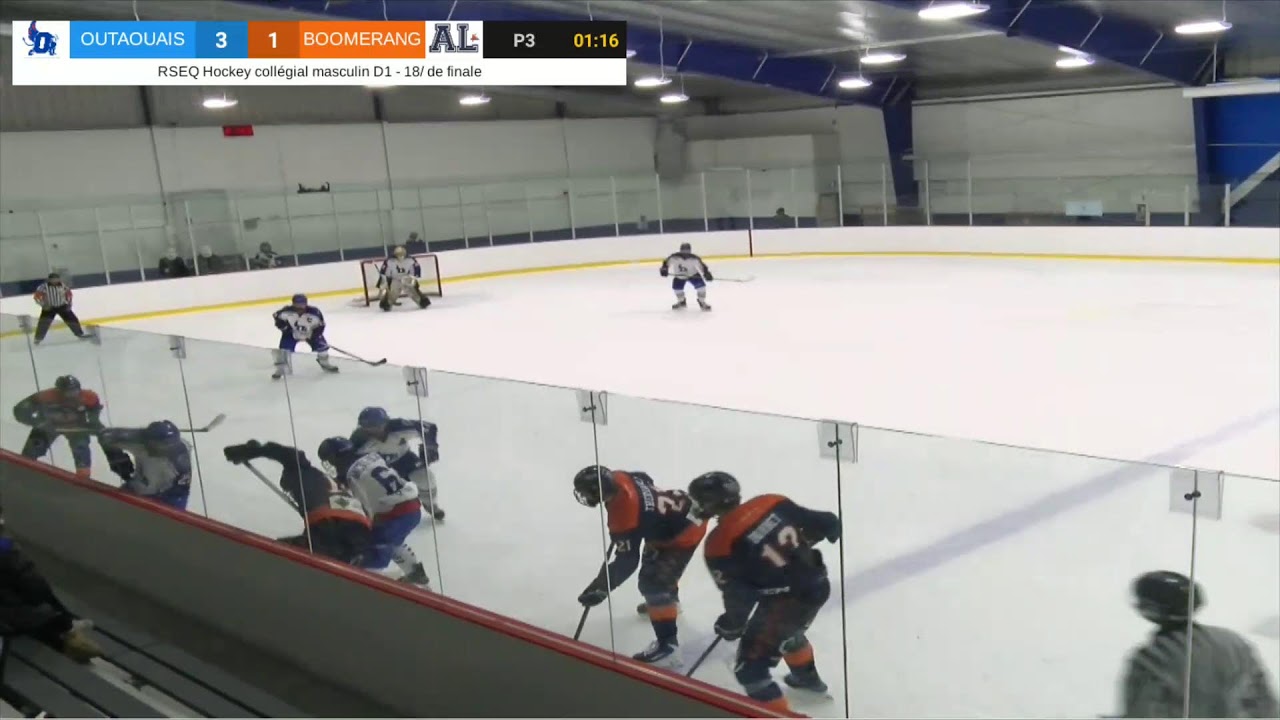 RSEQ Hockey masculin 🏒 Outaouais @ Andre-Laurendeau [2026-03-07]