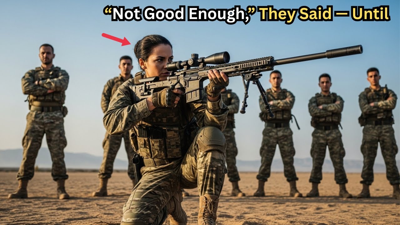 “Not Good Enough,” They Said — Until She Broke the Sniper School Record