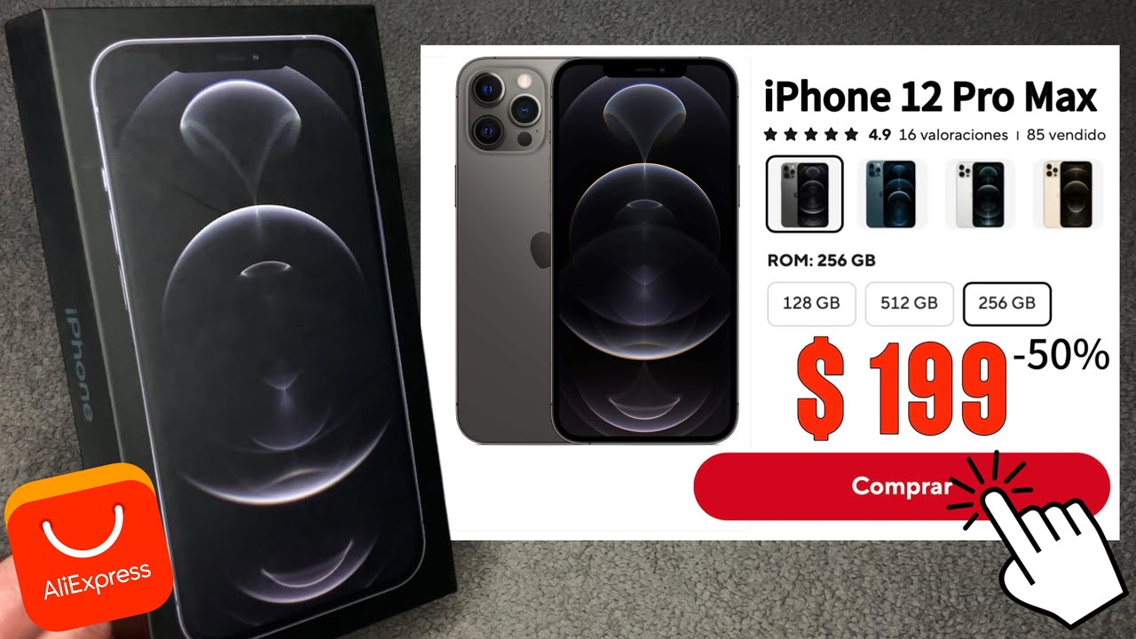 COMPRE un iPhone 12 Pro Max en AliExpress!!! ESTO PASÓ… 🚨