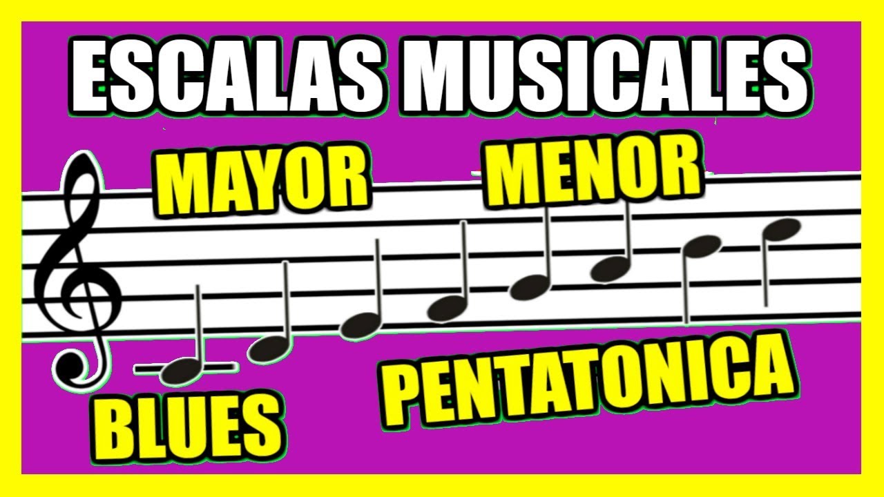 ESCALAS MUSICALES - Teoria Musical ( Aprende todas en 10 minutos ) | Angelmind