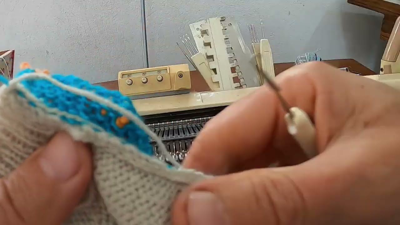 Como costurar na máquina de tricô
