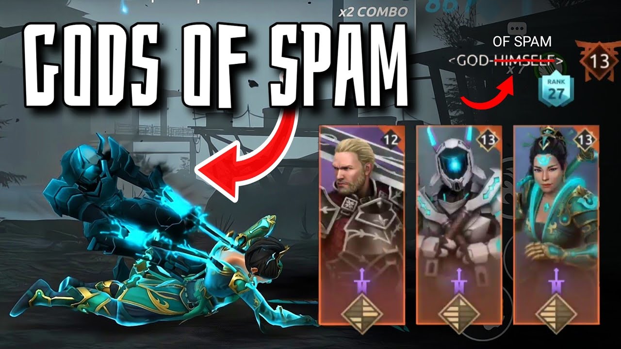 THIS is How to Destroy GODS of SPAM Boyhh // Shadow Fight 4 Arena