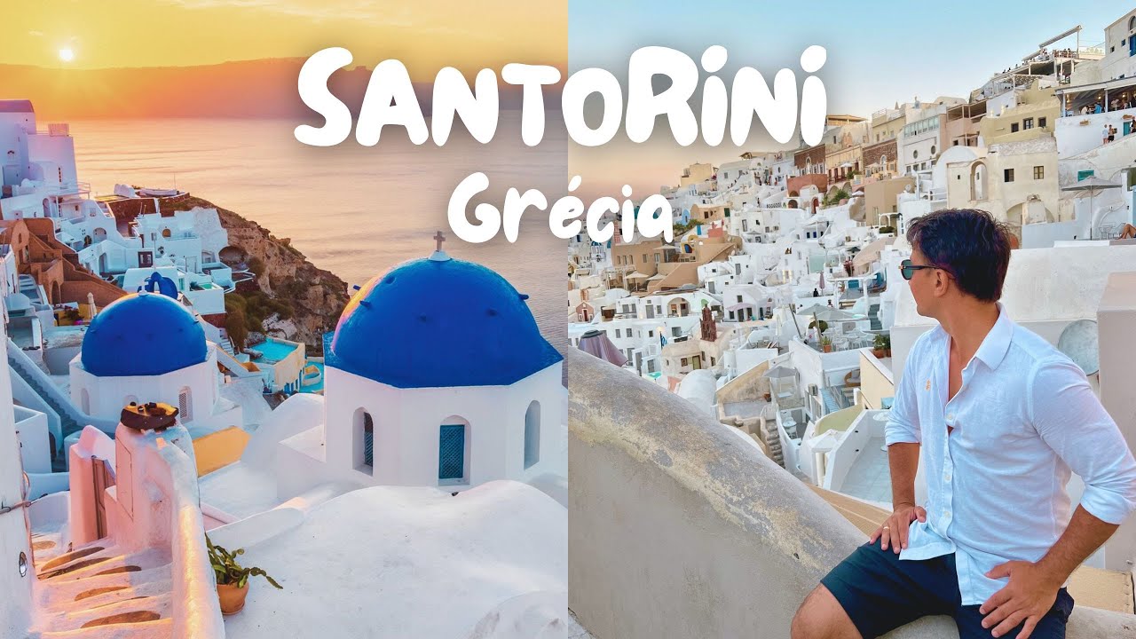 SANTORINI: A ILHA MAIS CHARMOSA DA GRÉCIA | Rodrigo Ruas
