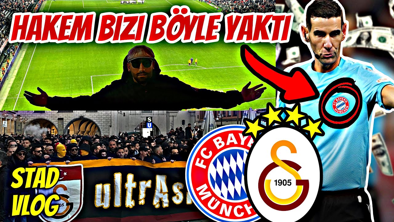 TÜRKLER MÜNIHI FETH ETTI🇹🇷🔥😱(20.000) Bayern Münih vs Galatasaray VLOG #galatasaray #bayernmunich