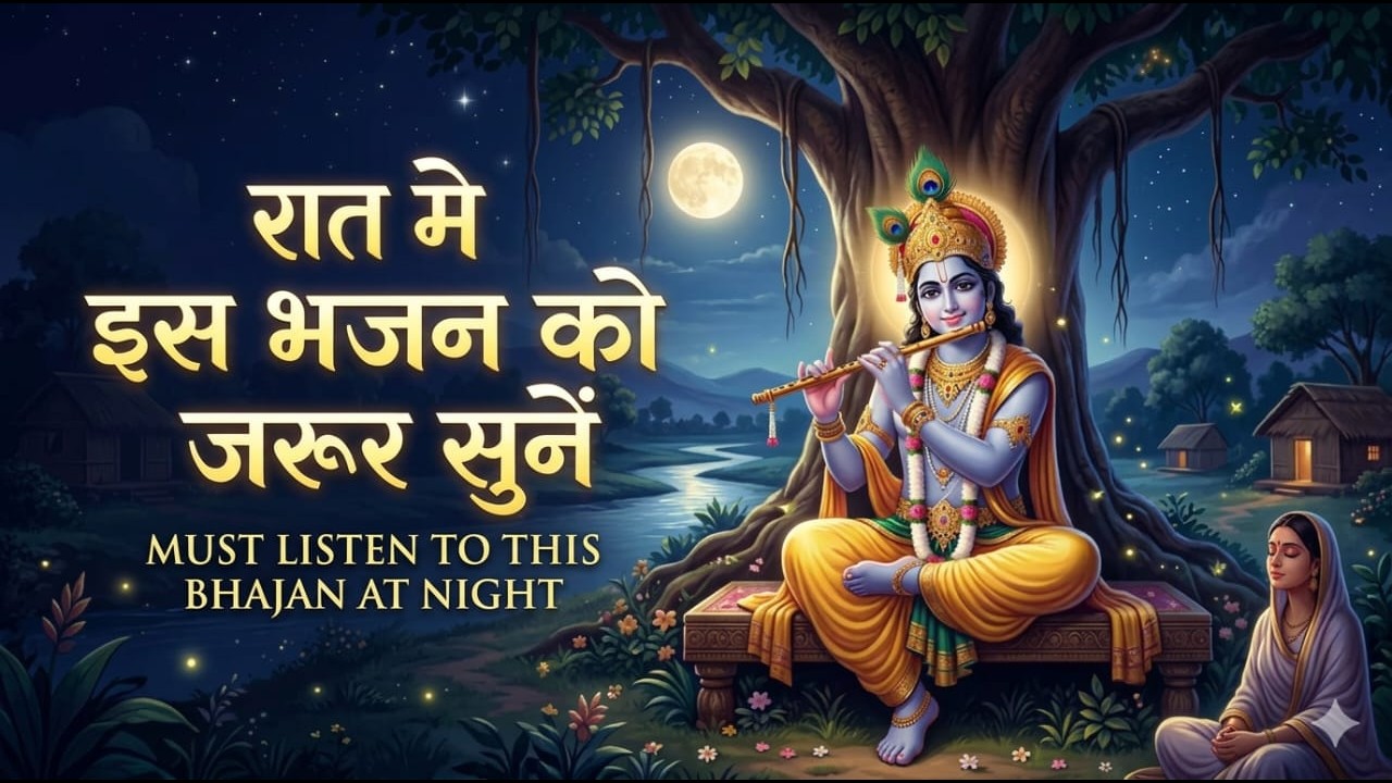 LIVE :Morning Special #Krishna Bhajan श्री कृष्ण जी के भजन को सुनने से कृष्ण जी की कृपा बना रहती