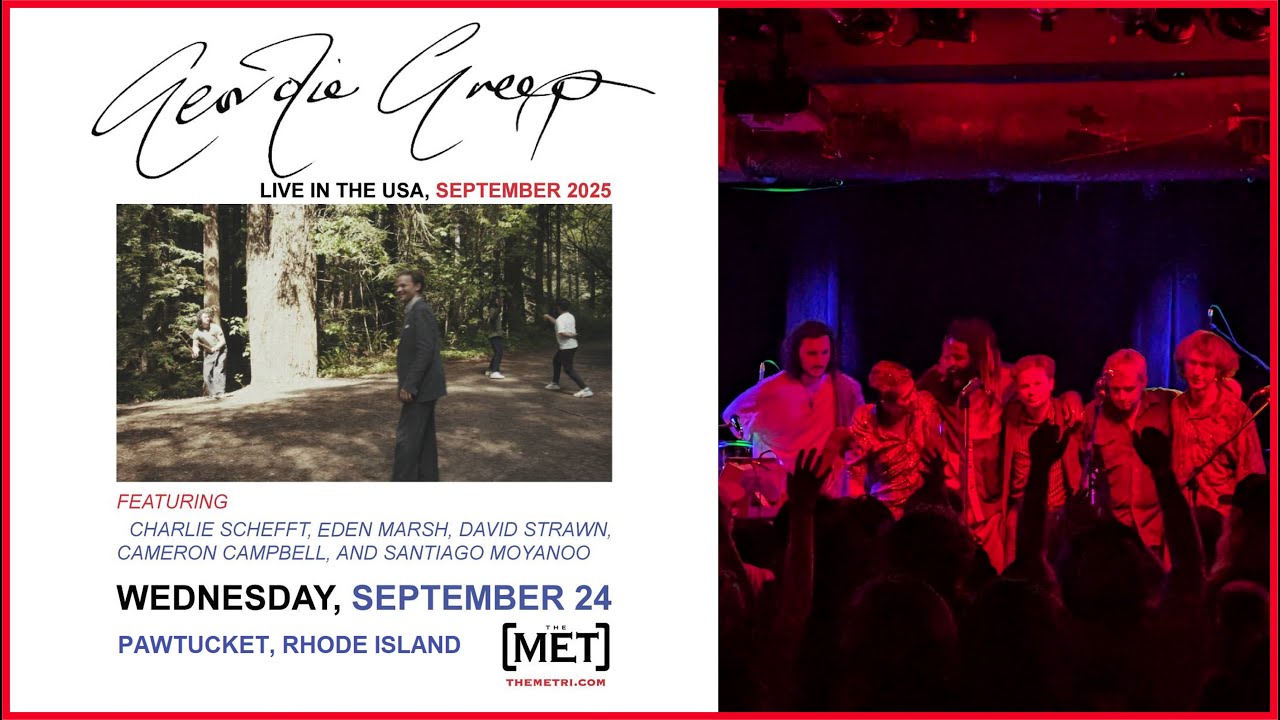 Geordie Greep - Live 9/24/25 in Pawtucket, Rhode Island at The Met [FULL CONCERT VIDEO]