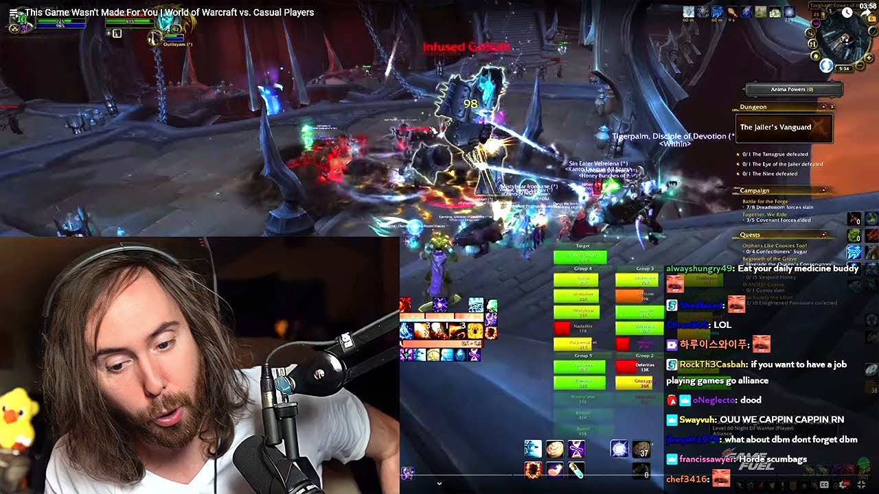 Asmongold sums up Modern WoW in less than 90 seconds