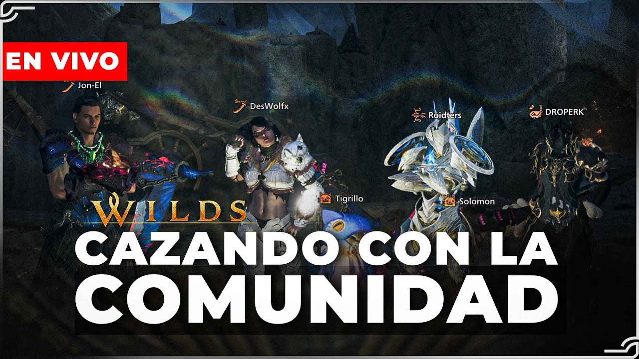 Vamos a cazar juntos En vivo  | Monster Hunter Wilds