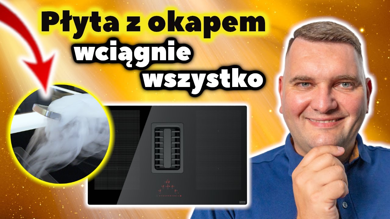 Okap sam się będzie uruchamiał. Płyta indukcyjna z okapem zintegrowanym Franke