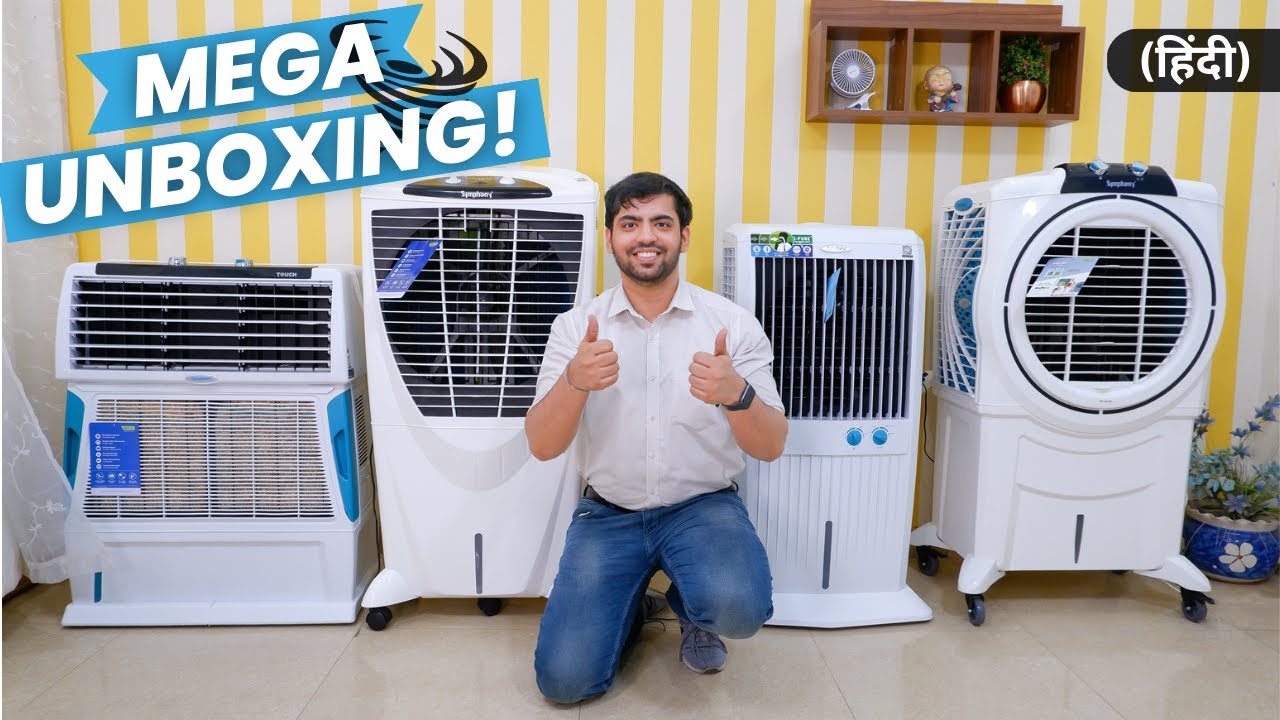 Best 4 Symphony Desert Air Coolers 2023 | Air Speed, Air Delivery, Noise, Temperature Drop Tests 🤩🌪