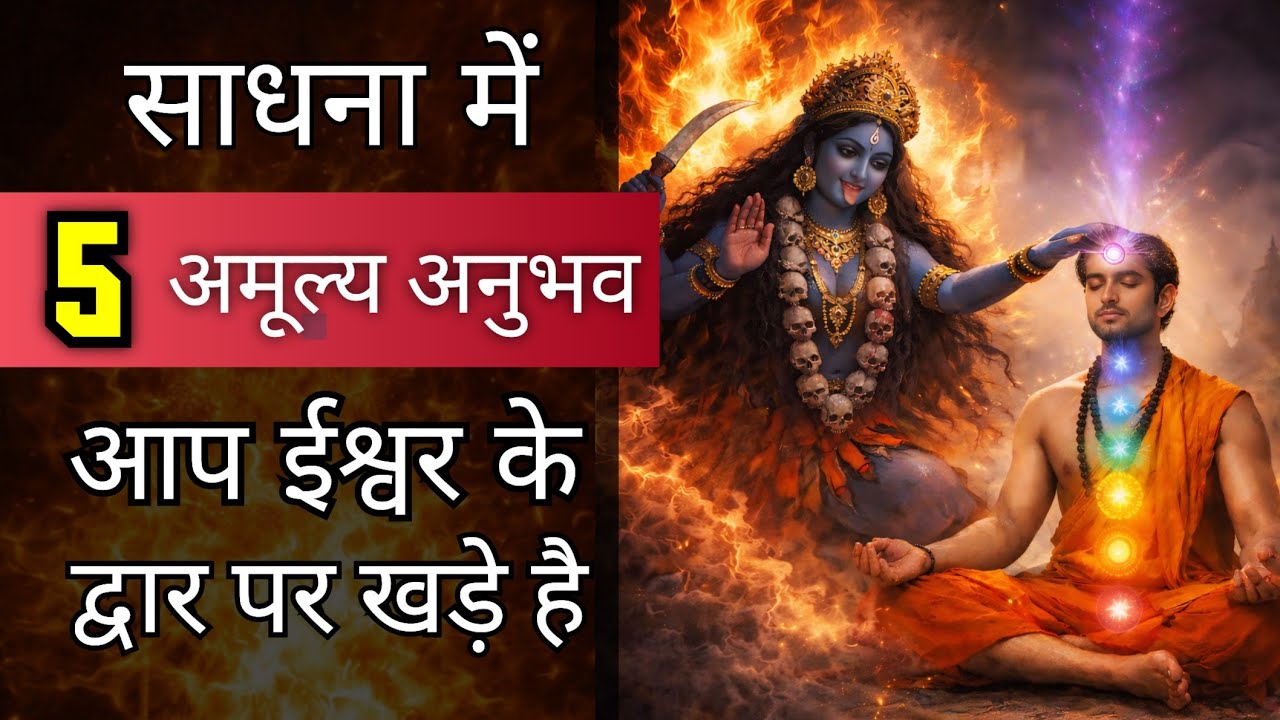 5 अमूल्य अनुभव माँ काली साधना में दुर्लभ | Maa Kali Sadhana Anubhav | Maa Ka Ashirwad 