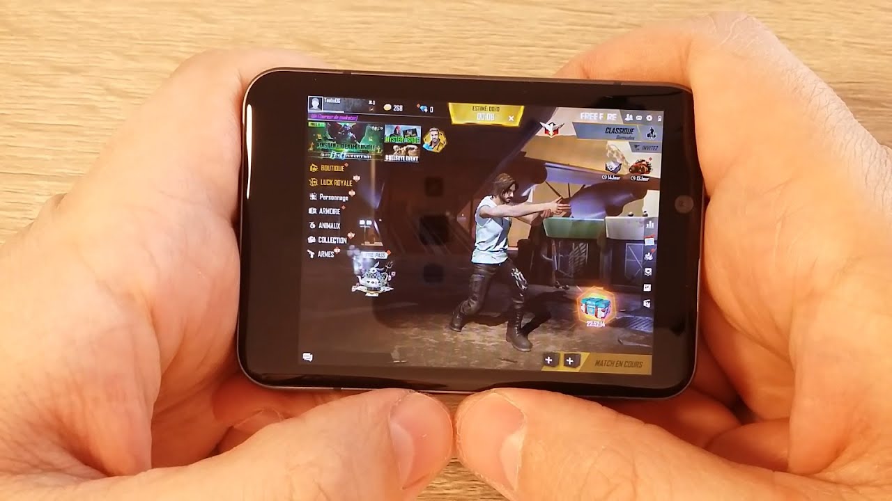 Garena Free Fire On LOKMAT APPLLP MAX S999 Smartwatch Android 9.0 4GB+64GB 2300mAh MT6761 2.88