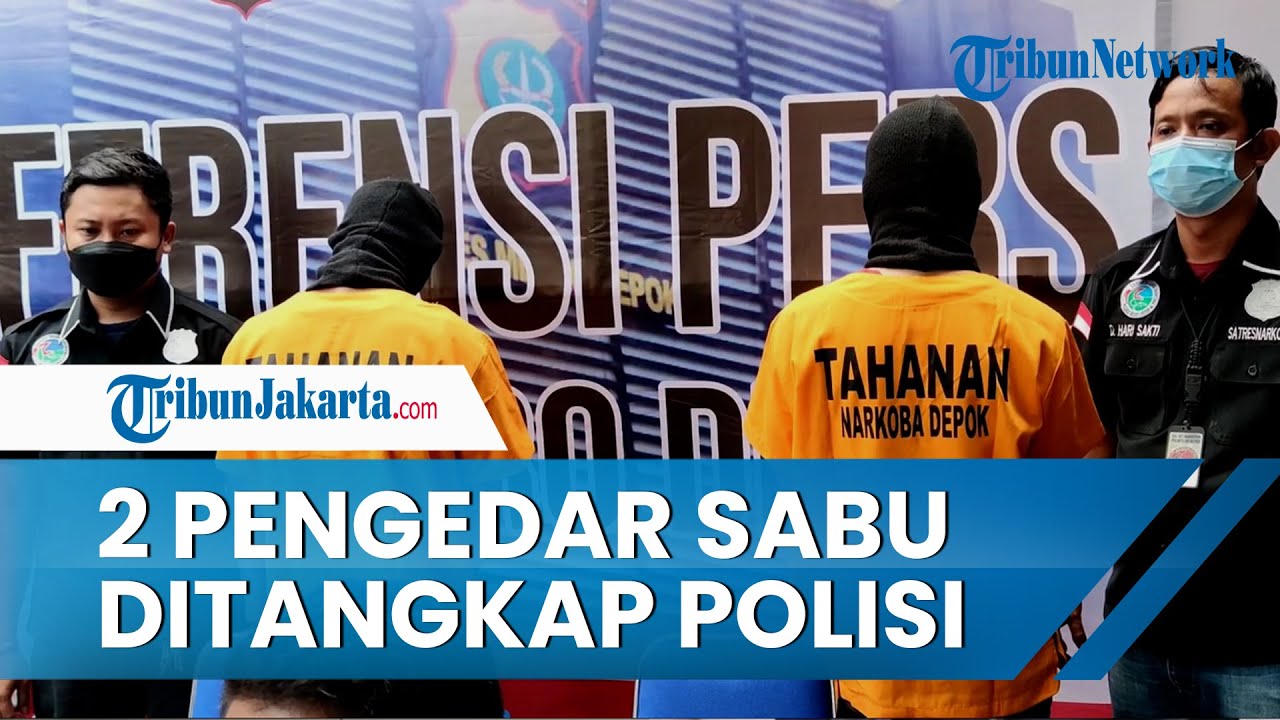 Satresnarkoba Polres Metro Depok Tangkap 2 Pengedar Narkoba, Berawal dari Adanya Informasi