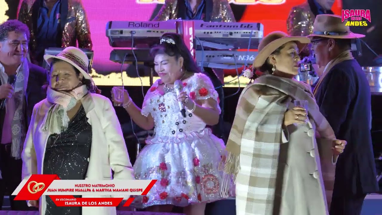 ISAURA DE LOS ANDES EN EL MATRIMONIO DE JUAN & MARTHA (HUARO - QUISPICANCHI - CUSCO) 2024