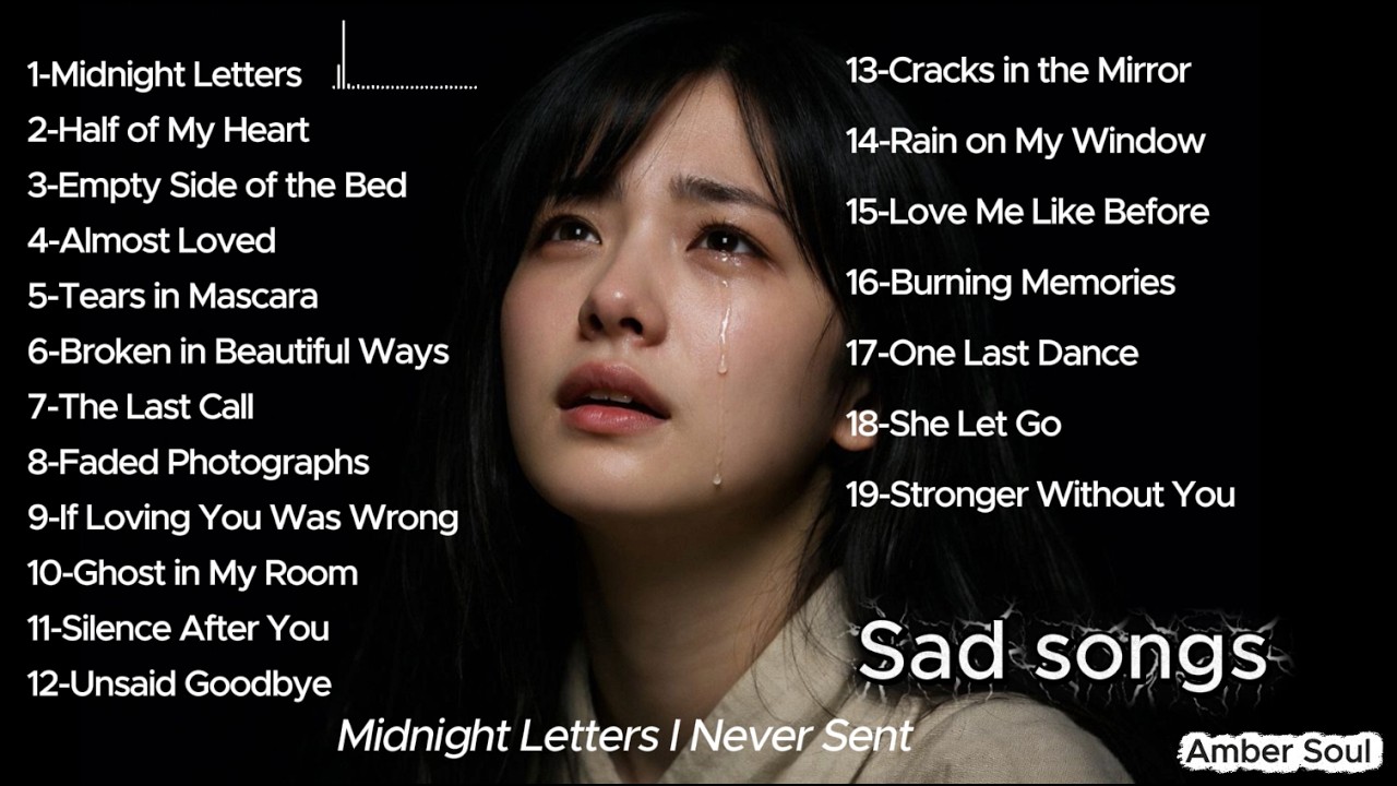 Midnight Letters I Never Sent /Amber Soul /New English Sad songs