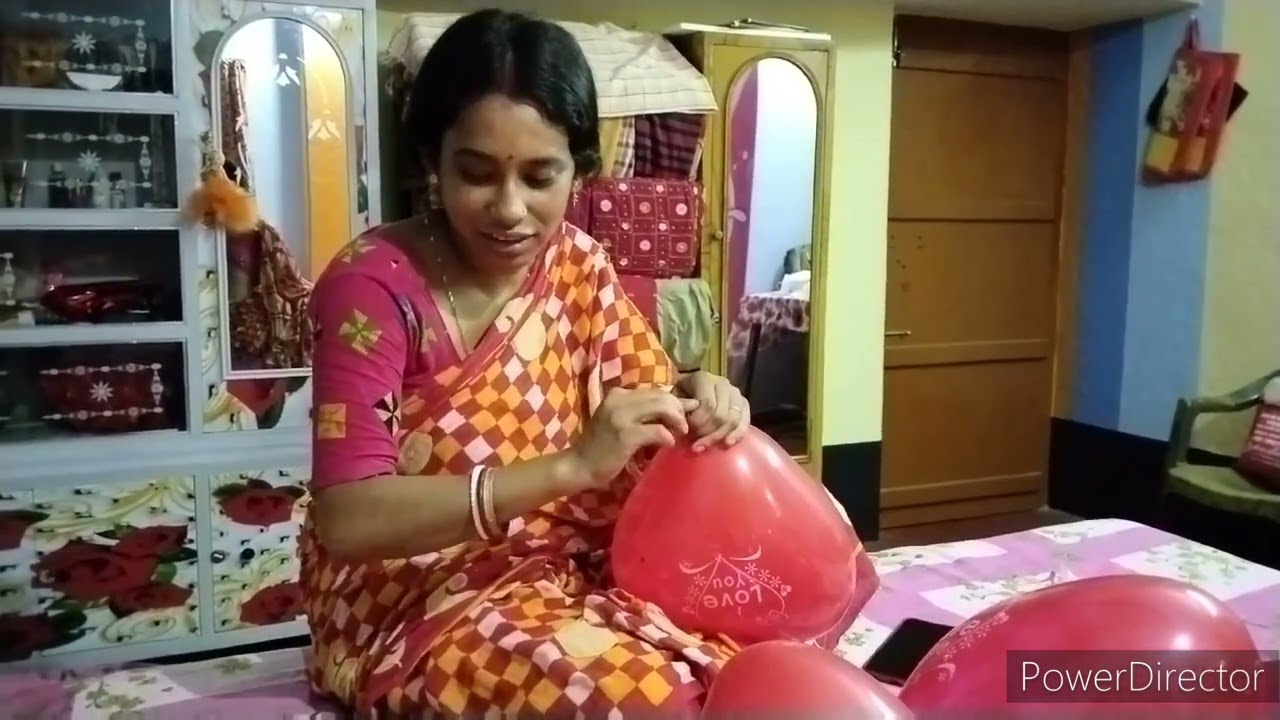 Request video balloon blowing 🎈