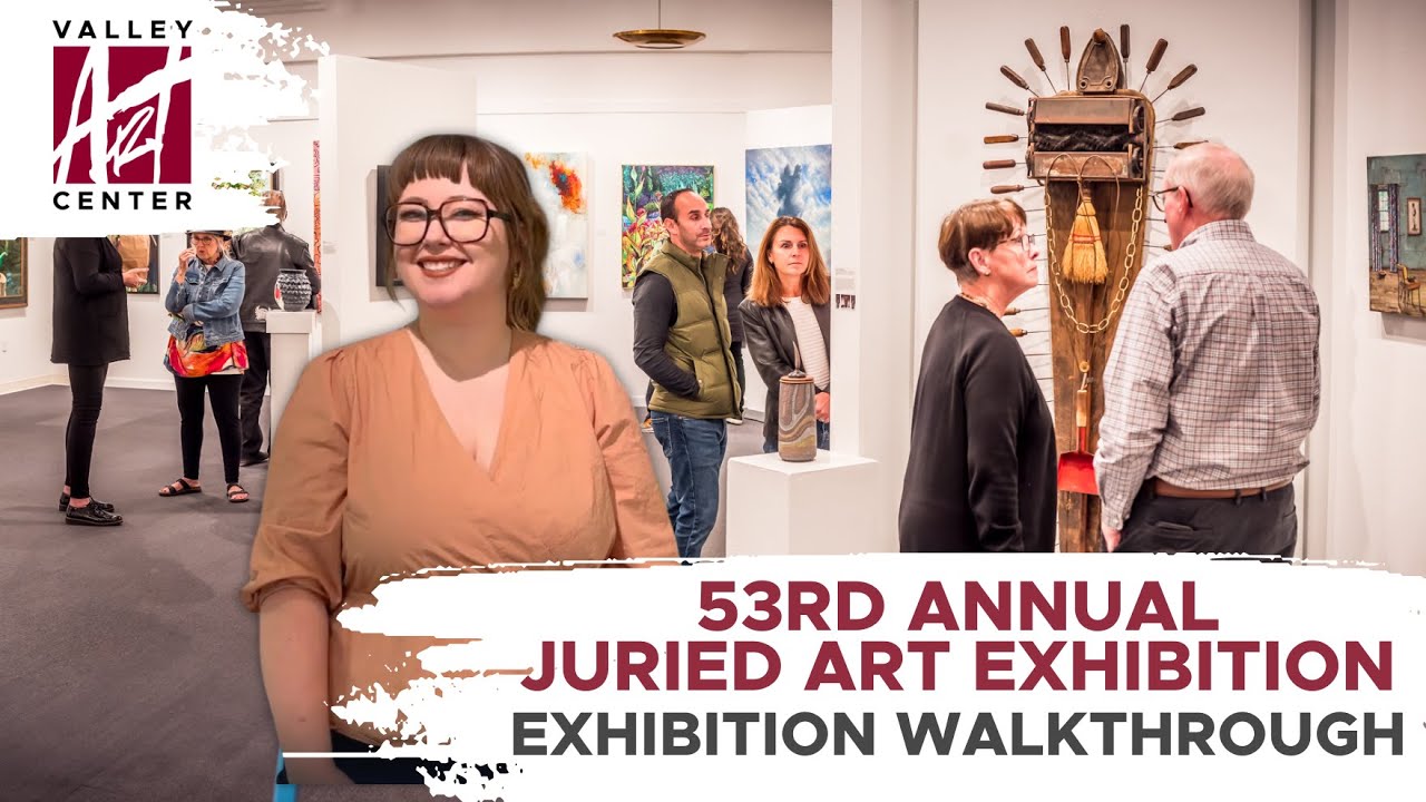 53rd Annual Juried Art Exhibition Walkthrough Video