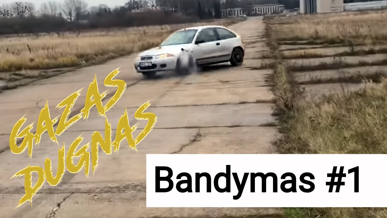 Iššūkis #1: 50 km/val ir kalam atbulinį / Gazas Dugnas TV