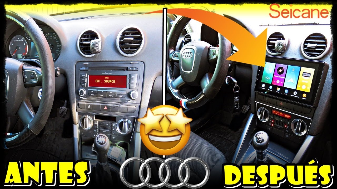 ASI DE FACIL ACTUALICE 10 AÑOS MI VIEJO AUDI A3!  | AUTOESTEREO Seicane | De Tocho Morocho