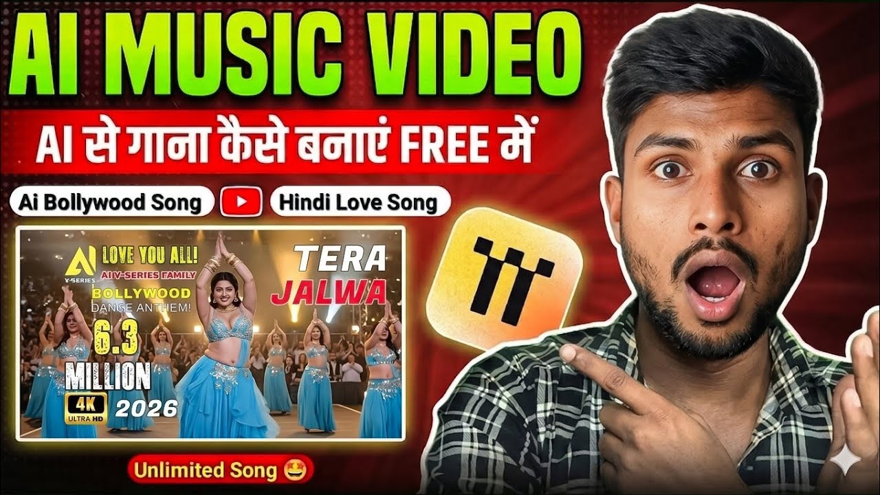 Ai Se Song Kaise Banaye | Tunesona Se Song Kaise Banaye | How To Make Ai Song 🤩
