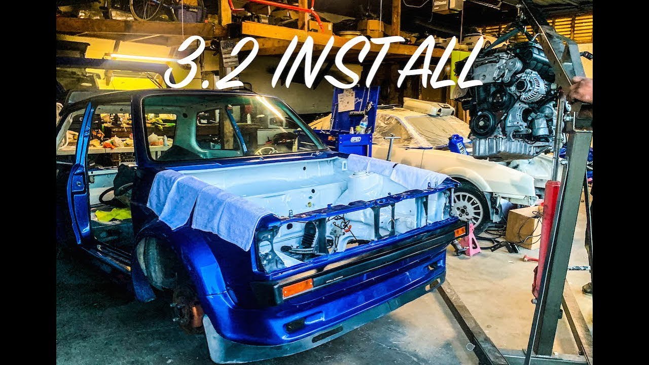 MK1 R32 Swap * ENGINE INSTALL* Pt. 6