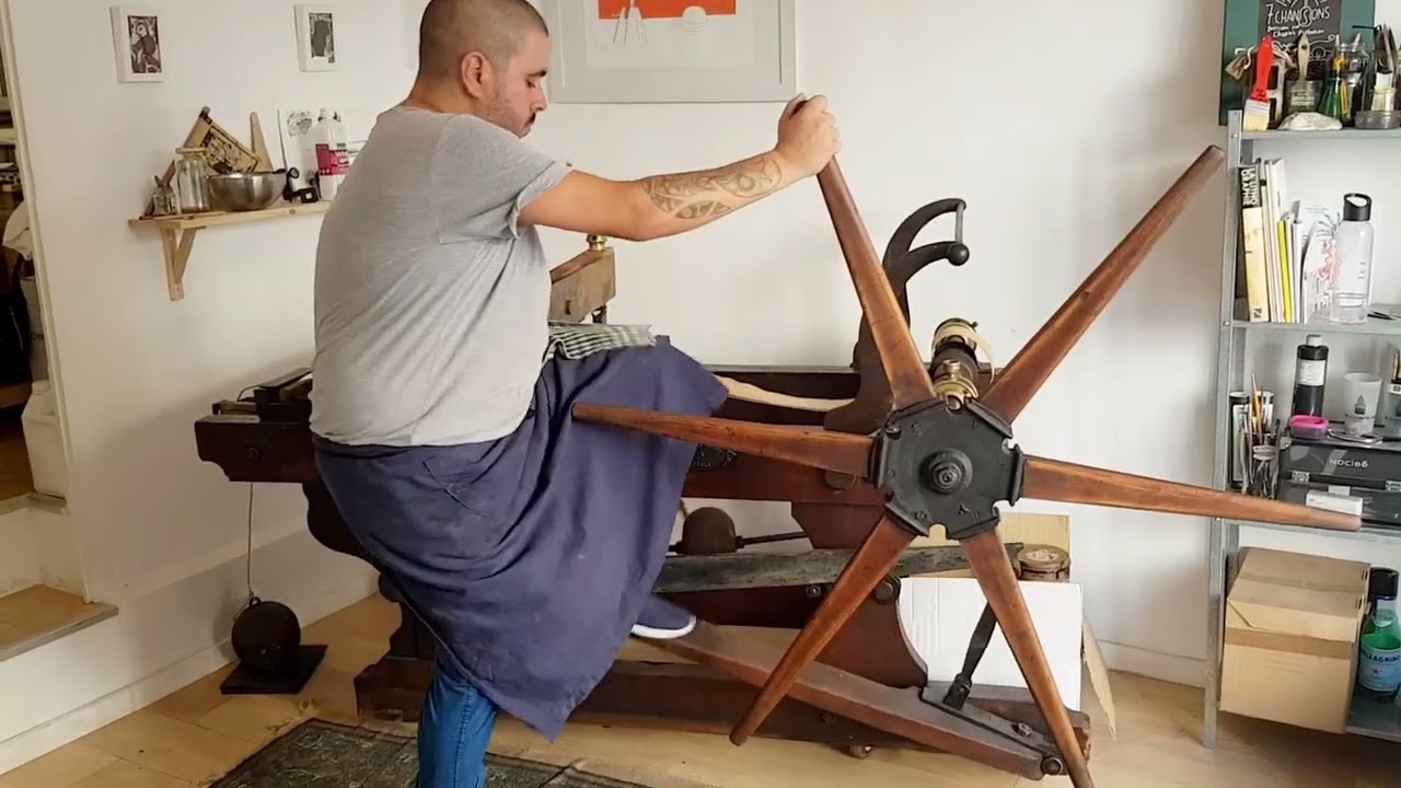 Lithographie David Vanadia