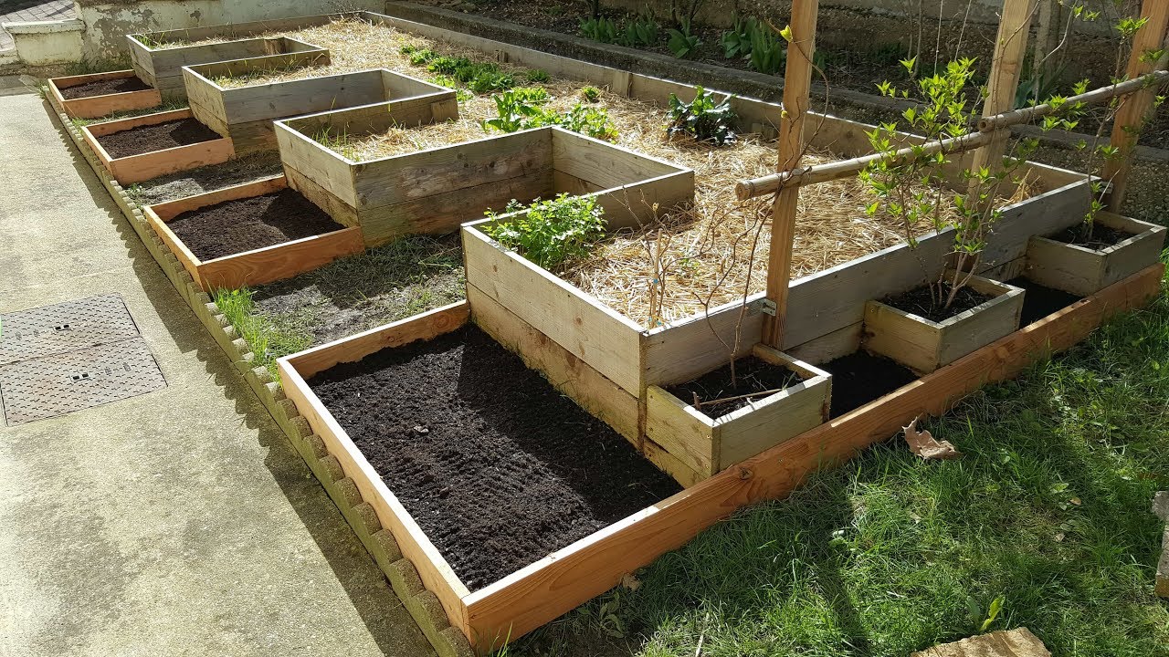 👉Agrandissement carrés potagers - Permaculture