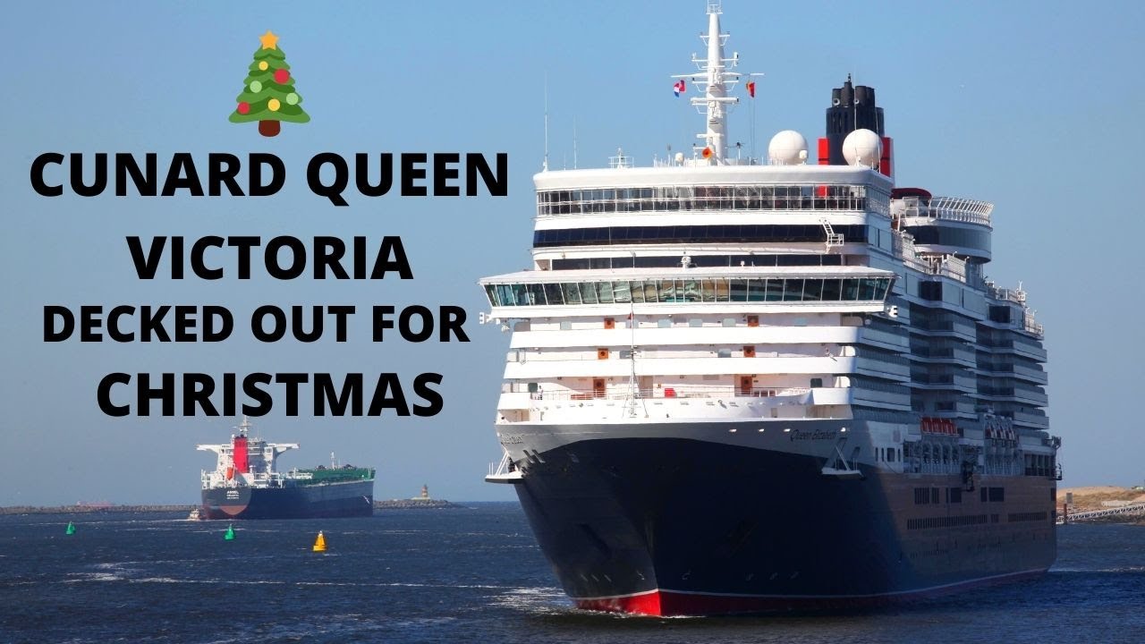 Cunard Queen Victoria decked out for Christmas   'A Very Victorian Christmas'