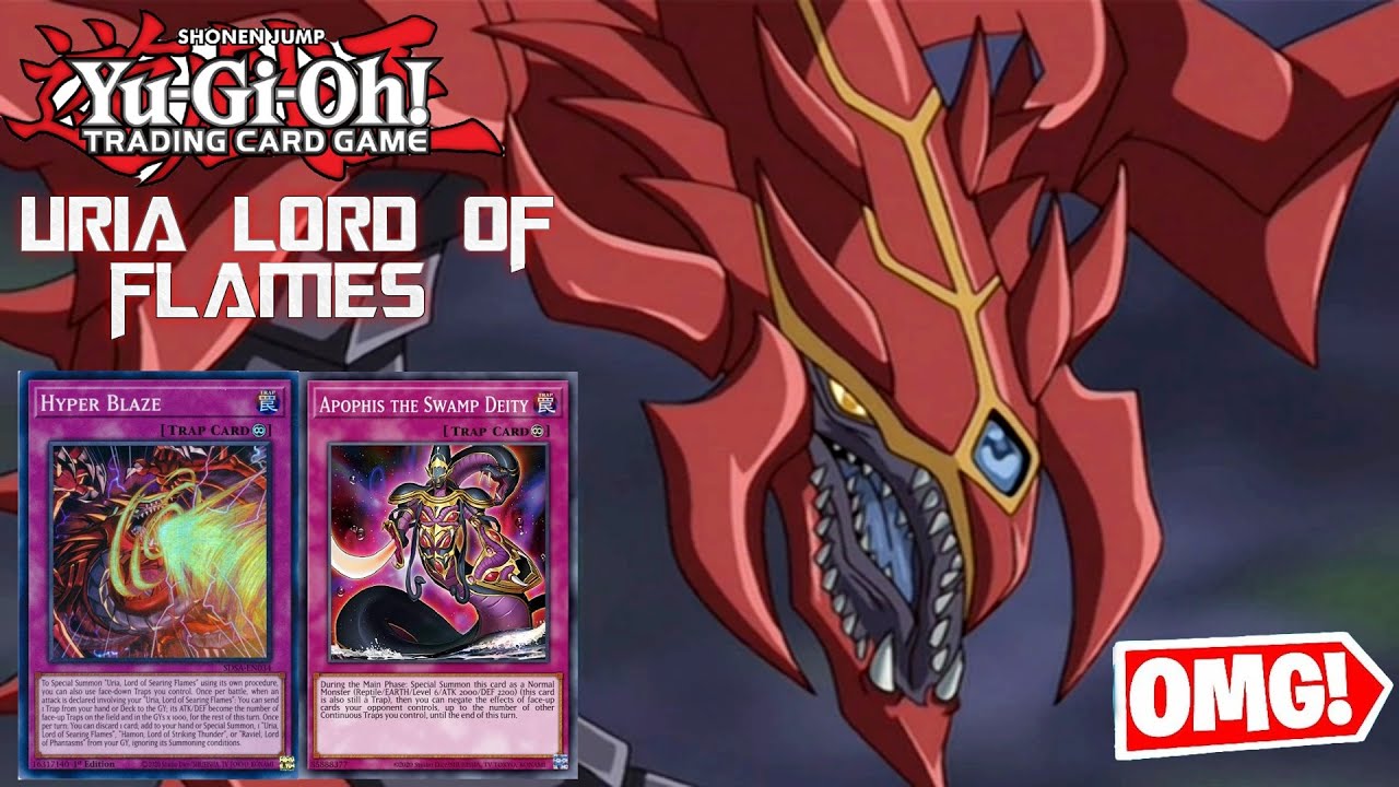 NEW URIA LORD OF SEARING FLAMES FULL CONTROL! YU-GI-OH!