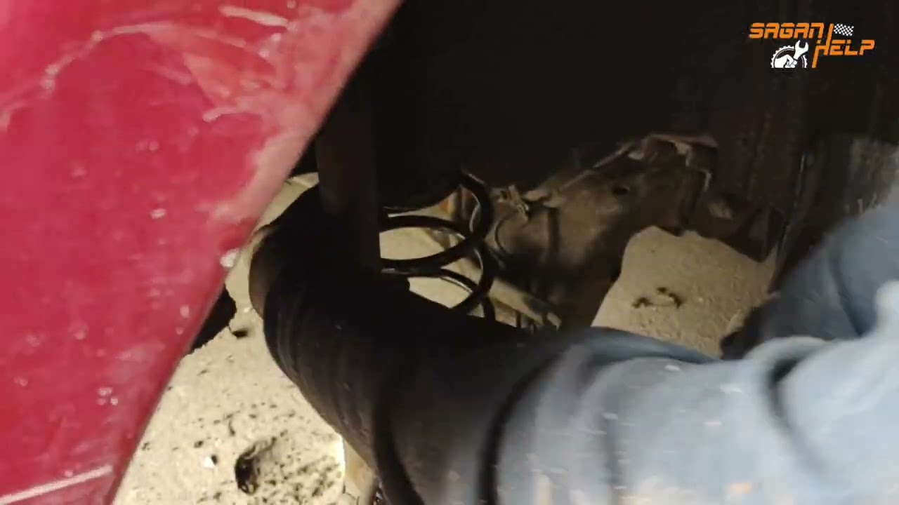 Jak wymienić sprężyny tylne Fiat Bravo 2 II sprężynę wymiana sprężyn tył tylnych