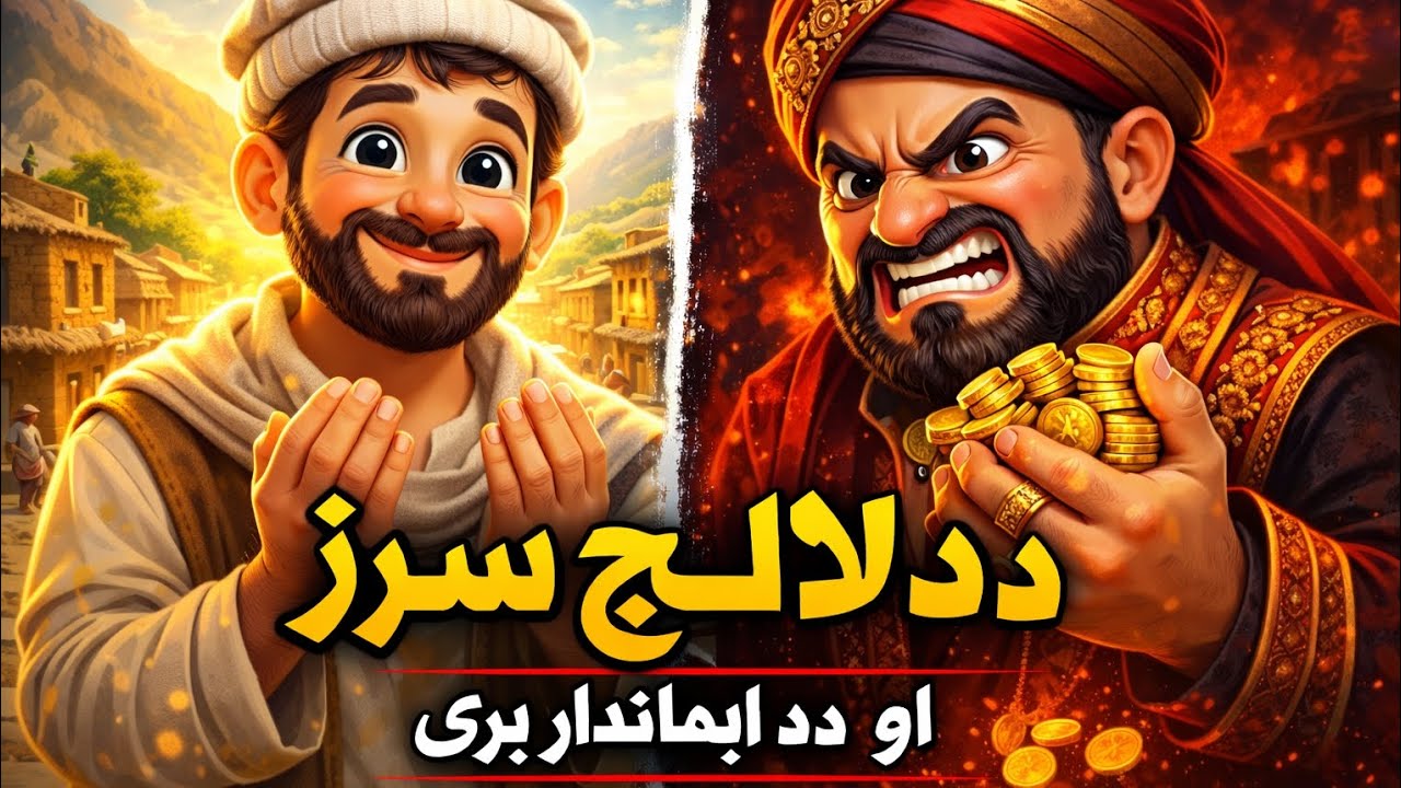 د لالچ سزا او د ایماندار بری | Pashto 3D Cartoon | The Punishment of  Greed & Victory of  Honesty
